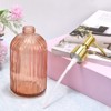 Unique Bargains Class Dish Soap Dispenser with Golden Pump for Bathroom Kitchen - 3 of 4