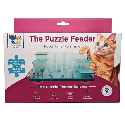 Doc & Phoebe's Cat Co. Puzzle Feeder Cat Toy