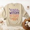 Simply Sage Market Women's Graphic Sweatshirt Kinda Witchy Before Coffee - 3 of 4