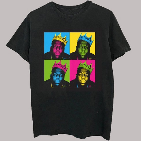 storting Verniel De onze Men's Notorious B.i.g. Short Sleeve Graphics T-shirt - Black : Target