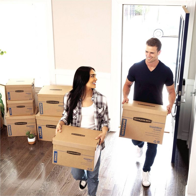 Fellowes Bankers Box 10pk Smoothmove Small Moving Boxes : Target Fellowes Bankers Box 10pk SmoothMove Small Moving Boxes