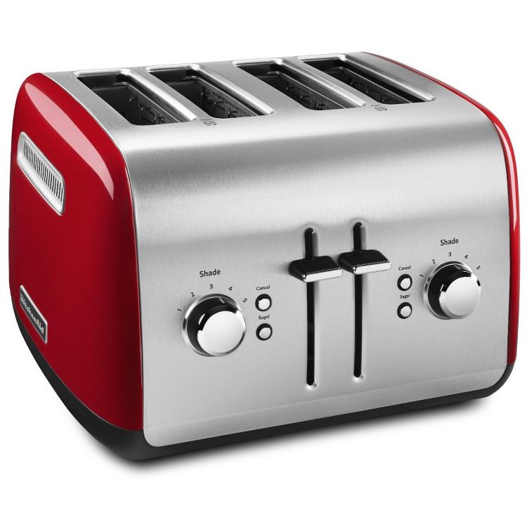 KitchenAid 4-Slice Toaster with Manual High-Lift Lever, KMT4115, 1 of 3