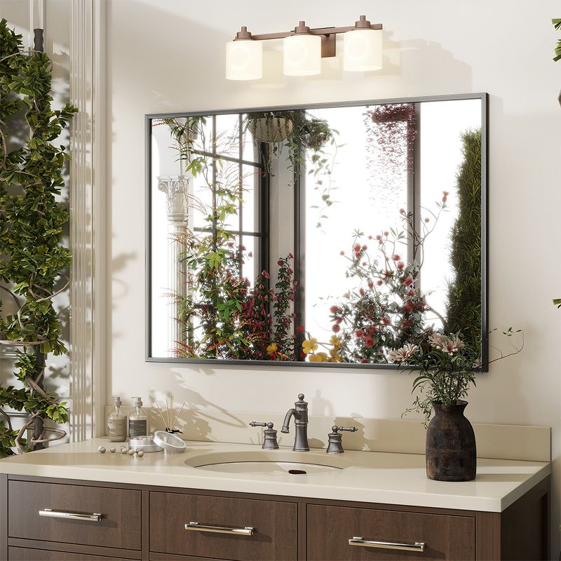 BEAUTYPEAK Rectangle Bathroom Vanity Mirrors, 1 of 5