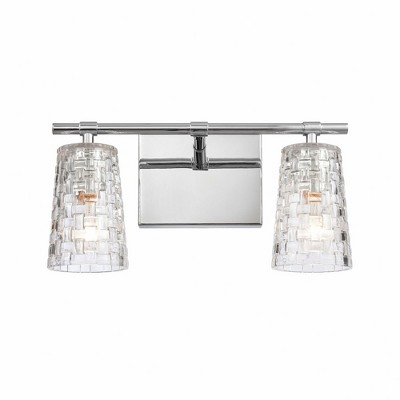 Elk Home Lightweave 2 - Light Vanity in  Polished Nickel