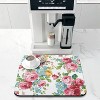 LunaLulinlk Coffee Bar Dish Drying Mats Accessories for Countertop Absorbent Hide Stain Rubber Backed Dish Drying Mats (18x16in) - 3 of 4
