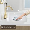 Phiestina 24" Oak Bathroom Vanity, Fully Pre-Assembled with Ceramic Sink, 2 Soft Close Doors, Modern Storage Cabinet, Faucet Not Included - 2 of 4