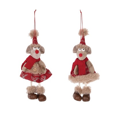 Gallerie II Rat Couple Ornaments, A/3