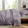 100% Washed Cotton Duvet Cover Minimalist Cotton Duvet Cover for All Seasons GentleSoft™ Plain Simple Bedding Set - 3 of 4