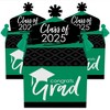 Big Dot of Happiness Green Grad - Best is Yet to Come - Treat Box Party Favors - 2025 Green Graduation Party Goodie Gable Boxes - Set of 12 - 2 of 4