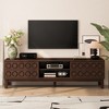 Grungis 4 Drawers TV Stand for TVs Up to 75 Inch,Console Table with Cable Management for Living Room - 2 of 4