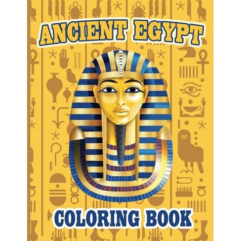Download Ancient Egypt Coloring Book Paperback Target