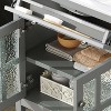ORRD 30" Gray Bathroom Vanity with Ceramic Sink, Adjustable Shelf, Tip-Out Tray & Soft-Close Doors - 4 of 4