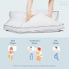 Aghana Digitals Gusseted Feathers and Down Pillows Set of 2, King Size - 3 of 4