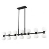 Z-Lite Artemis 14 - Light Island Pendant Light in  Matte Black - 2 of 4