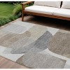 HomeRoots 8' X 10' Taupe And Gray Abstract Washable Indoor Outdoor Area Rug - 2 of 4
