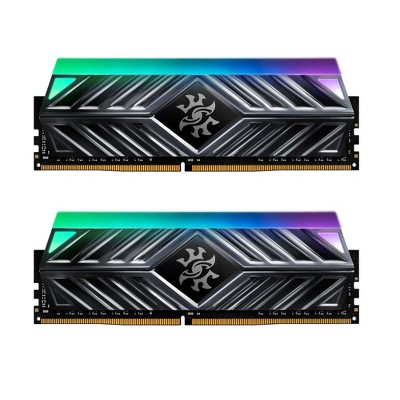 XPG SPECTRIX D41 RGB Desktop Memory: 32GB (2x16GB) DDR4 3600MHz CL18 Tungsten - 2pc