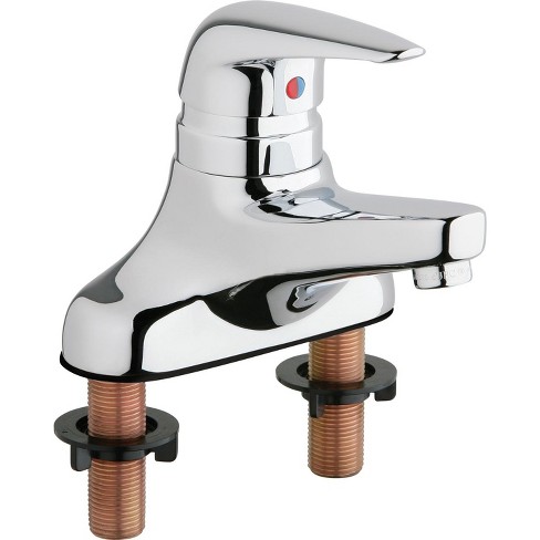Chicago Faucets 420 Ab Centerset Bathroom Faucet With 4 Faucet
