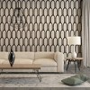 Tempaper & Co. Queen Emma by She She Peel and Stick Wallpaper Off-White - 3 of 4