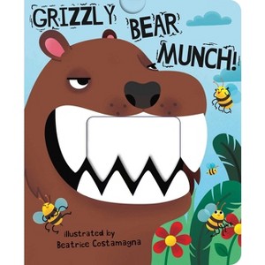 Grizzly Bear Munch! - (Crunchy Board Books) by  Little Bee Books (Board Book) - 1 of 1