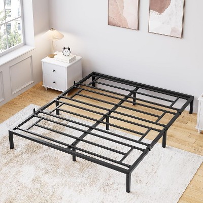 14 Inch Twin Bed Frame No Box Spring Needed, Heavy Duty Metal Platform Bed Frame Twin Size for Bedroom Easy Assembly, Noise Free, Black, Tiwn