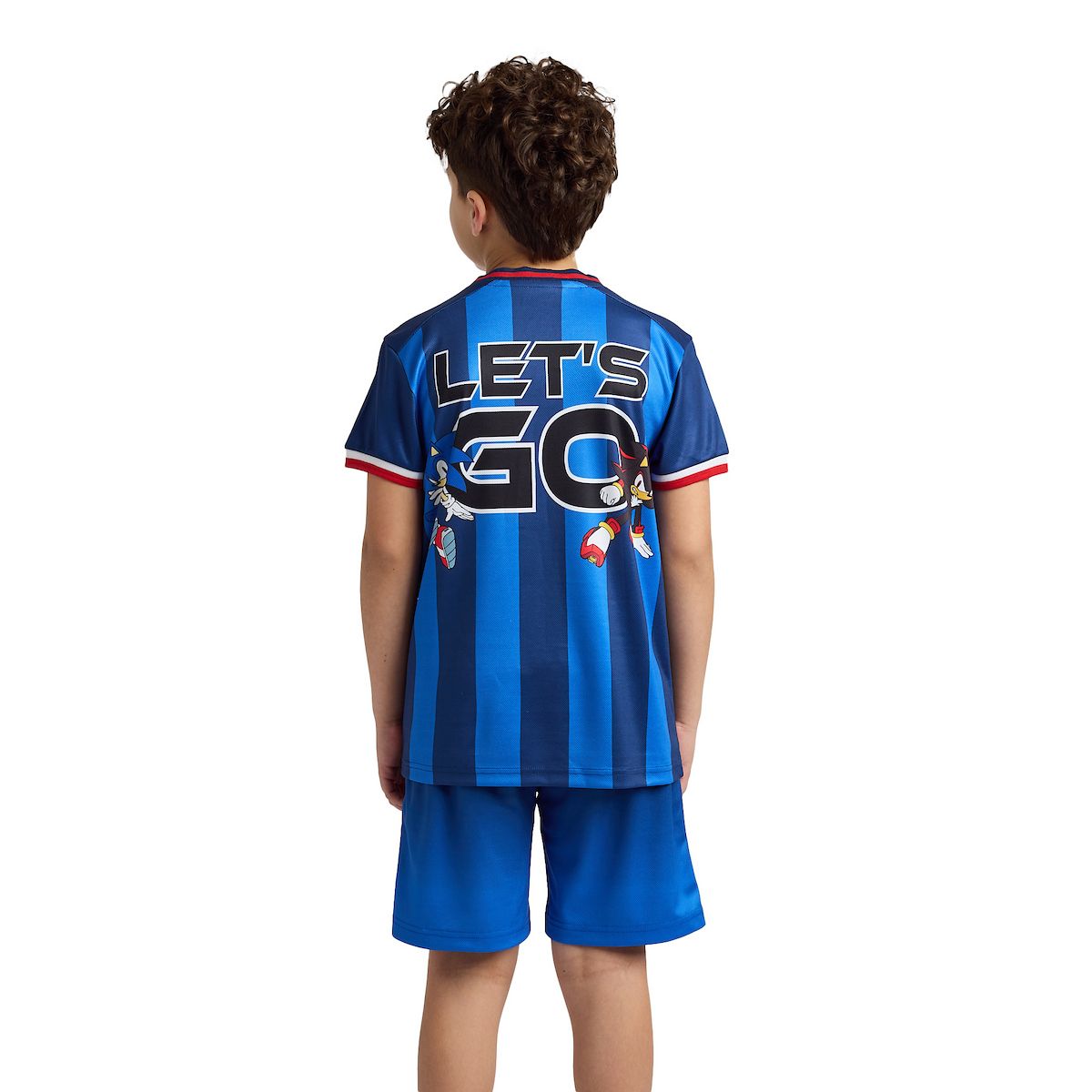 Sonic The Hedgehog Sonic & Shadow Boy's 2-Pack Soccer Jersey & Shorts Combo Set - thumbnail 2