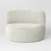 Corduroy Compressed Foam Chair Cream - Room Essentials™ - 3 of 4