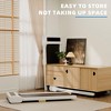 CENGHU Walking Pad, High-Efficiency Brushless Motor Treadmill with LED Display and Countdown Modes, 275 lbs Weight Capacity for Home or Office, White - 3 of 4