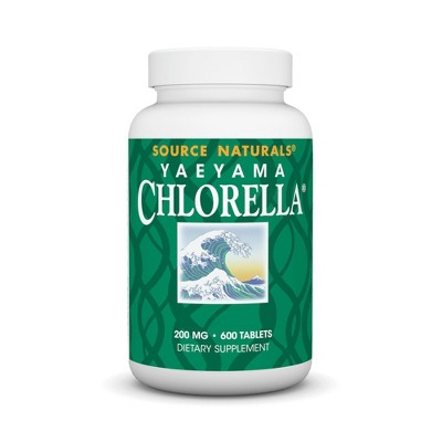 Chlorella From Yaeyama 200 mg by Source Naturals, Inc.  -  600 Tablet