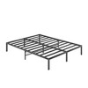 NicBex Full/King Metal Platform Bed Frame,Under Bed Storage,Mattress Foundation with Steel Slat Support,No Box Spring Needed,Easy Assembly,Black - 3 of 4