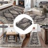 Living room washable area carpet, soft retro bedroom carpet, classic retro foldable low fluff indoor carpet - 4 of 4