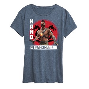 Women's - Mortal Kombat - Kano Black Dragon Short Sleeve Graphic T-Shirt - 1 of 4