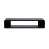 Kate & Laurel All Things Decor 30"x7"x7" Deguara Floating Shelf Black - 4 of 4