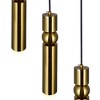 CWI Lighting Chime LED Island/Pool Table Chandelier With Brass Finish - 3 of 4