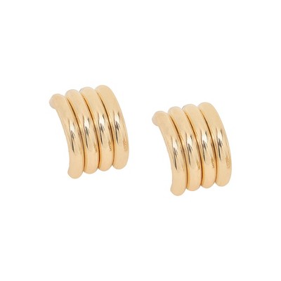 SOHI Women's California Gold Casual Drop Earring