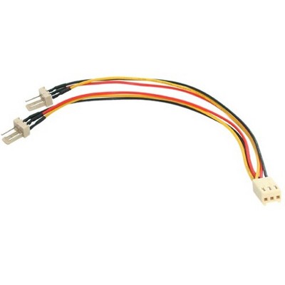 StarTech.com 6in TX3 Fan Power Splitter Cable - 6