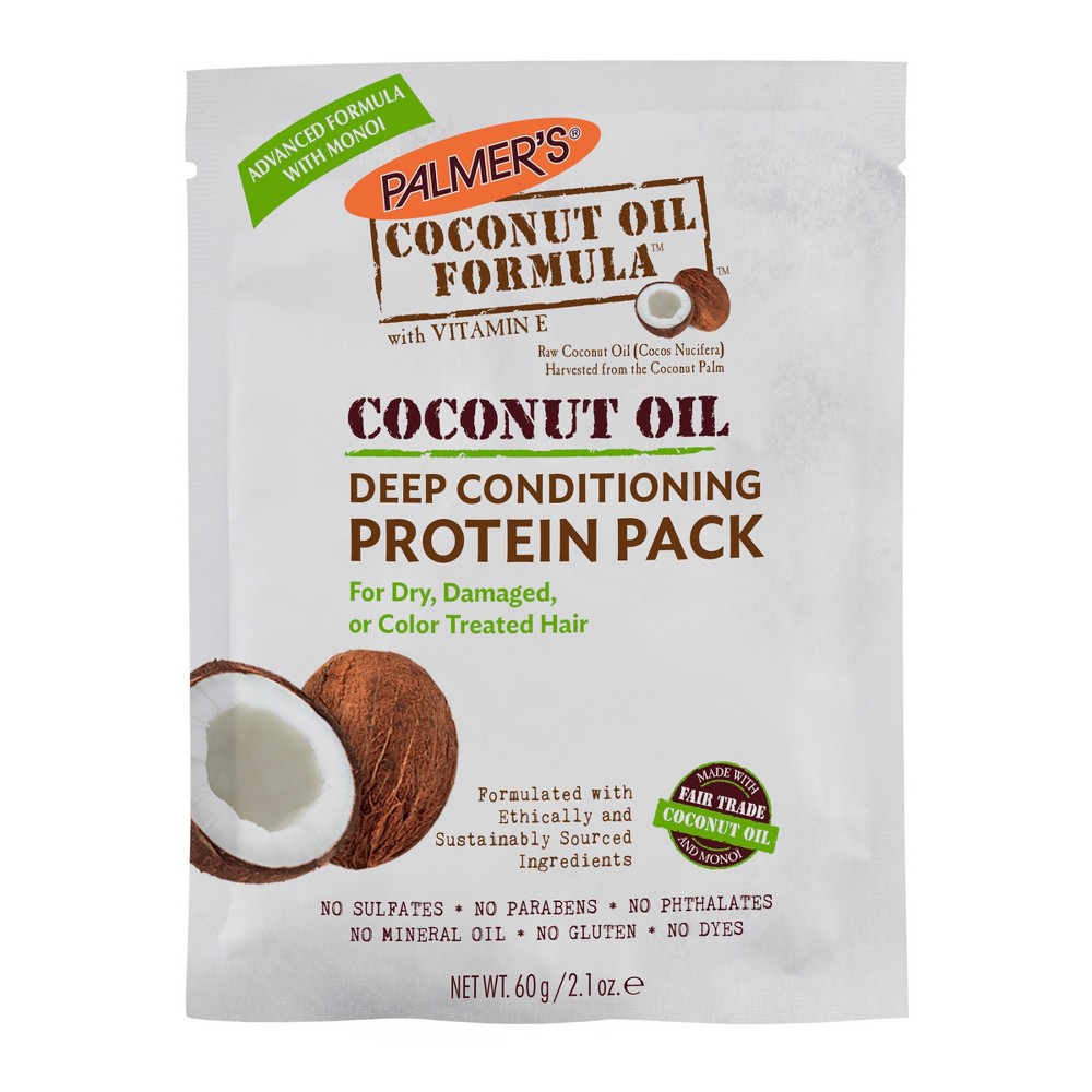 Palmer's Coconut Oil Formula Deep Conditioning Protein Pack 2.1 oz.