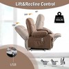 NicBex Power Lift Recliner Chair for Elderly with Heat and Massage,Recliner Chair with USB Port,Cup Holders and Side Pocket for Living Room - 4 of 4