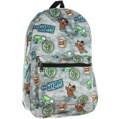 Seven Times Six Scooby Doo Backpack Mystery Machine Head Print