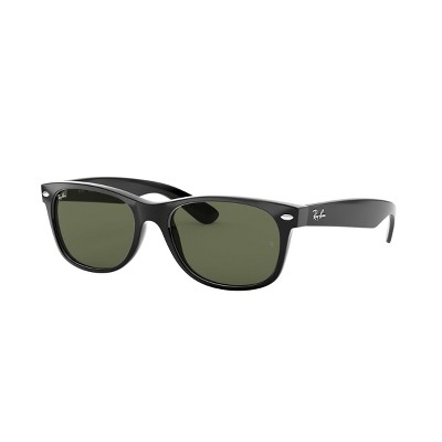 ray ban unisex rb2132 black wayfarer sunglasses