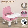 BabyBond Baby Travel Booster Seat with Double Tray - 2 of 4