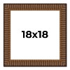 PosterPalooza | Square Museum Black Picture Frame - UV Acrylic, Foam Board Backing, Hanging Hardware - 2 of 4