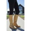 CUSHIONAIRE Sawyer Tall Chunky Heel Womens Boots - Pull On Casual Knee High Boots for Women - 3 of 4
