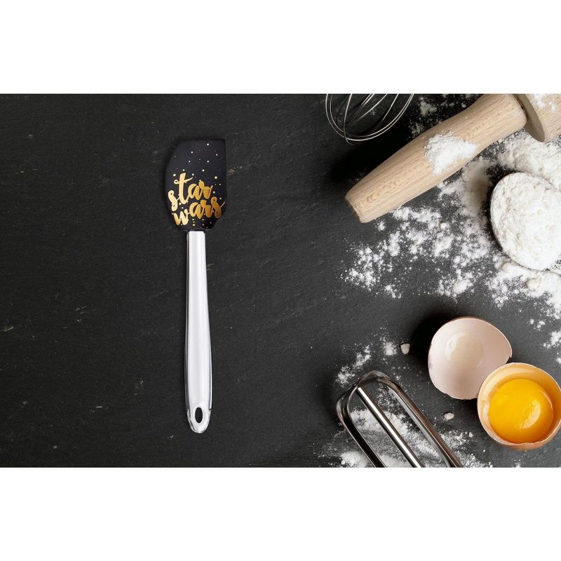Seven20 Star Wars 11” Silicone Spatula - Black/Gold Text “Star Wars”, 5 of 8
