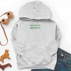 The Juniper Shop Embroidered Hippity Hoppity Stacked Youth Hoodie - 3 of 4