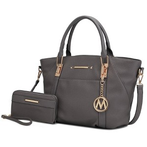 MKF Collection Azrael Vegan Leather Women’s Tote Bag with Wallet by Mia K - 1 of 3