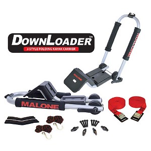 Malone Downloader Folding J-Style Universal Car Rack Kayak Carrier - 1 of 4