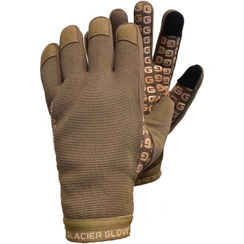 Glacier Glove Ascension Bay Fingerless Sun Gloves - Medium - Light Gray