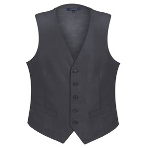 Gioberti Men's Formal Suit Vest Fit for Business or Casual Dress - 1 of 3
