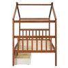 YOOCOZZ Twin Size Wooden House Bed with Drawers - 4 of 4