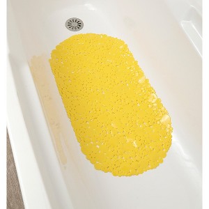 Evideco French Home Goods Bubbles Non-Slip Oval Bathtub Mat 28 L x 15 W - 1 of 4